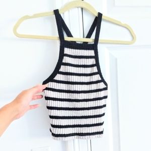 🔴 3 for $25! Forever 21 striped halter tank top